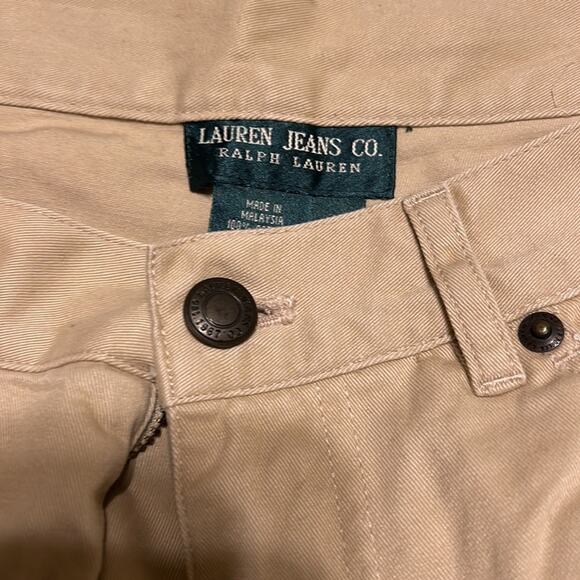 Lauren Ralph Lauren Beige Khaki Ankle length - Picture 2 of 4